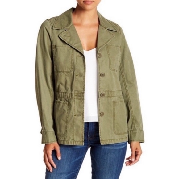 Madewell Button-Front utility Jacket - Picture 1 of 8